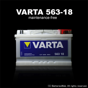 VARTA 563-18 イメージ