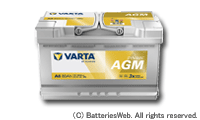 VARTA Dynamic AGM 580-901-080 �C���[�W