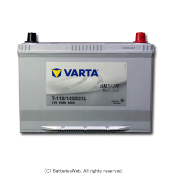 VARTA T110 145D31L/R C[W